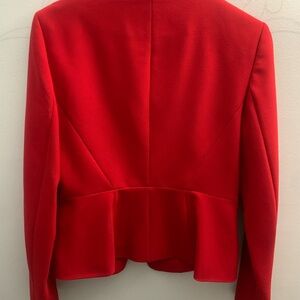 Ann Taylor Vibrant Red Blazer